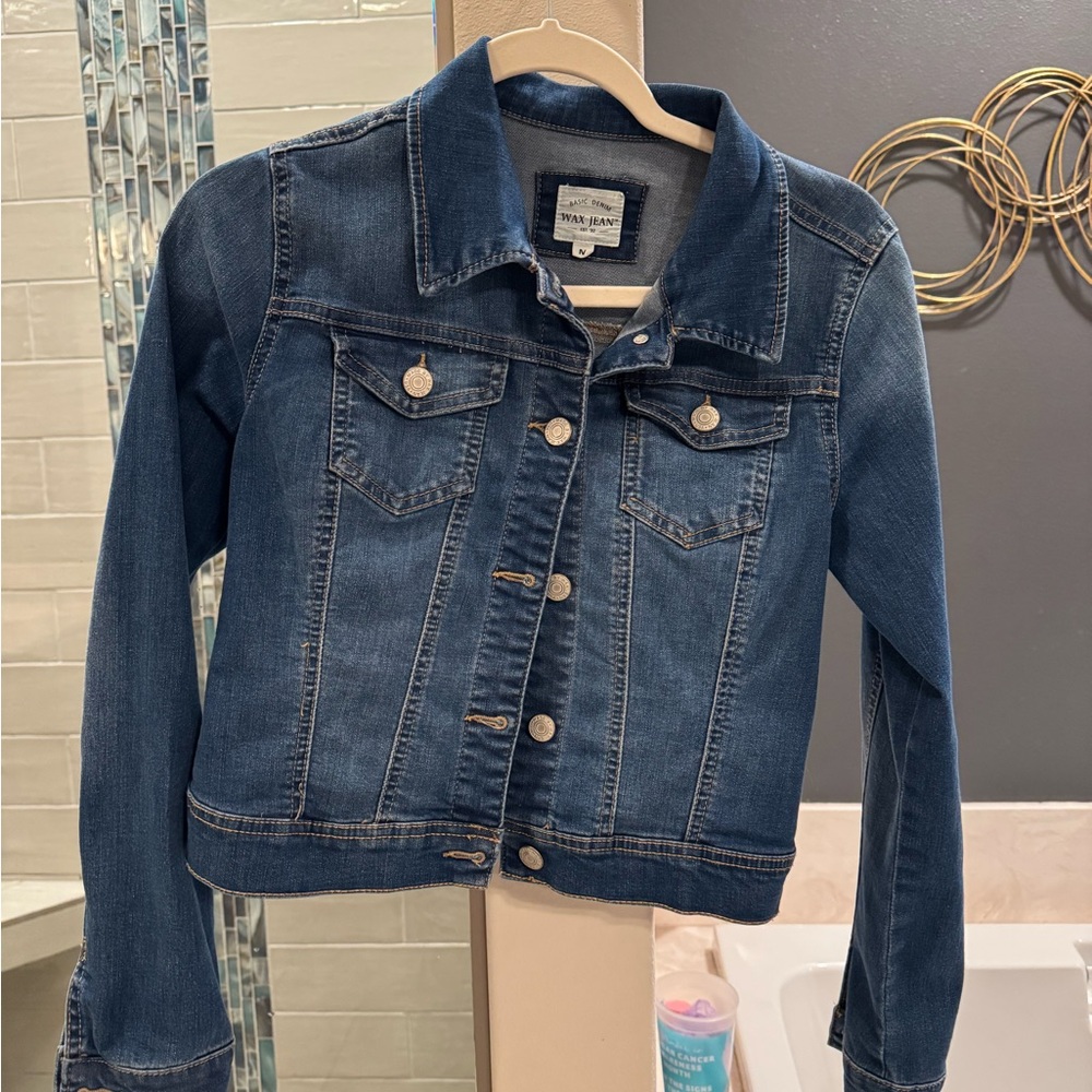 Wax Jean Dark Blue Denim Jacket